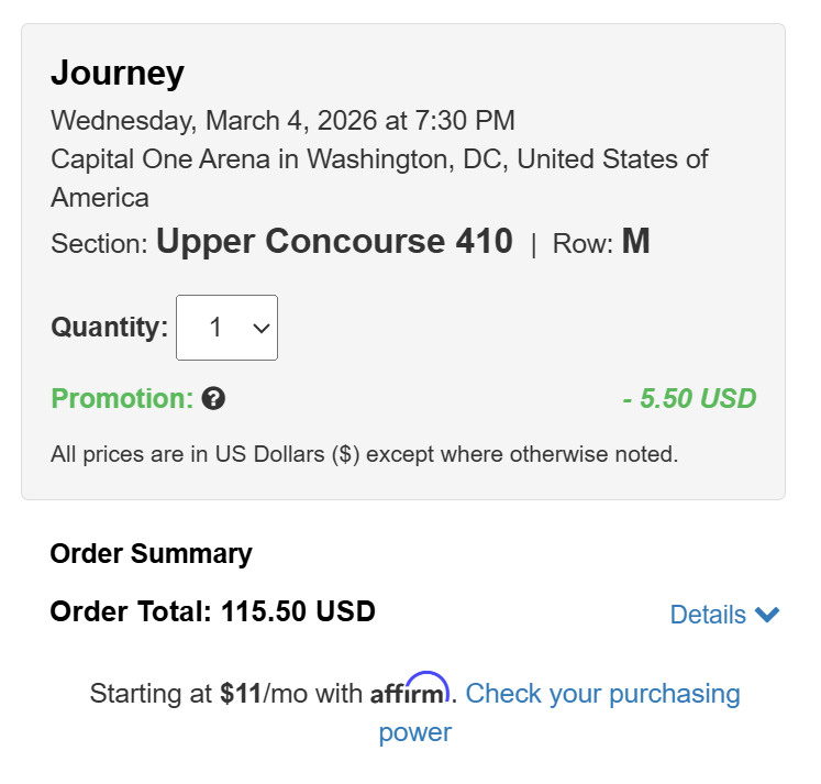 ticket squeeze ticket price